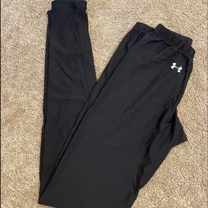 Women's Under Armour running leggings...XS...black